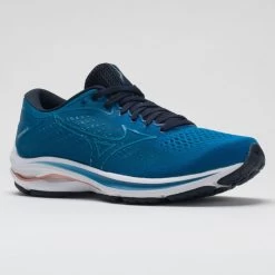 Mizuno Wave Rider 25 Women's Imperial Blue/Vivid Blue -Sport Stride Shop 046650 5