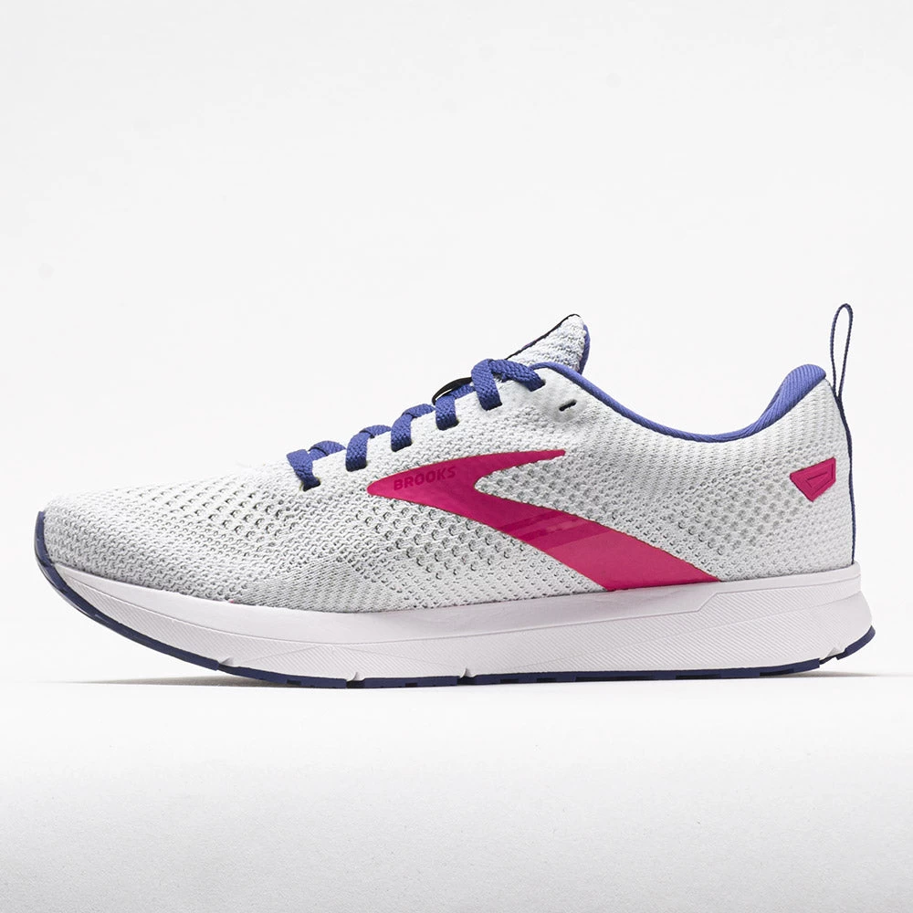 Brooks Revel 5 Women's White/Navy/Pink 4 Brooks Revel 5 Women's White/Navy/Pink - Image 2