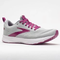 Brooks Revel 5 Women's Gray/White/Baton Rouge 12 Brooks Revel 5 Women's Gray/White/Baton Rouge -Sport Stride Shop 047266 5