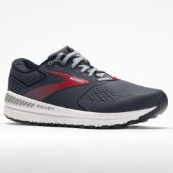 Brooks Beast 2020 Men's Blackened Pearl/Black/Red -Sport Stride Shop 047307 5