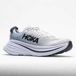 HOKA Bondi X Men's Blanc De Blanc/Blue Fog -Sport Stride Shop 047660 5