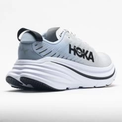 HOKA Bondi X Men's Blanc De Blanc/Blue Fog -Sport Stride Shop 047660 6