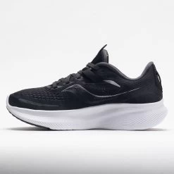 Saucony Ride 15 Men's Black/White -Sport Stride Shop 047907 1