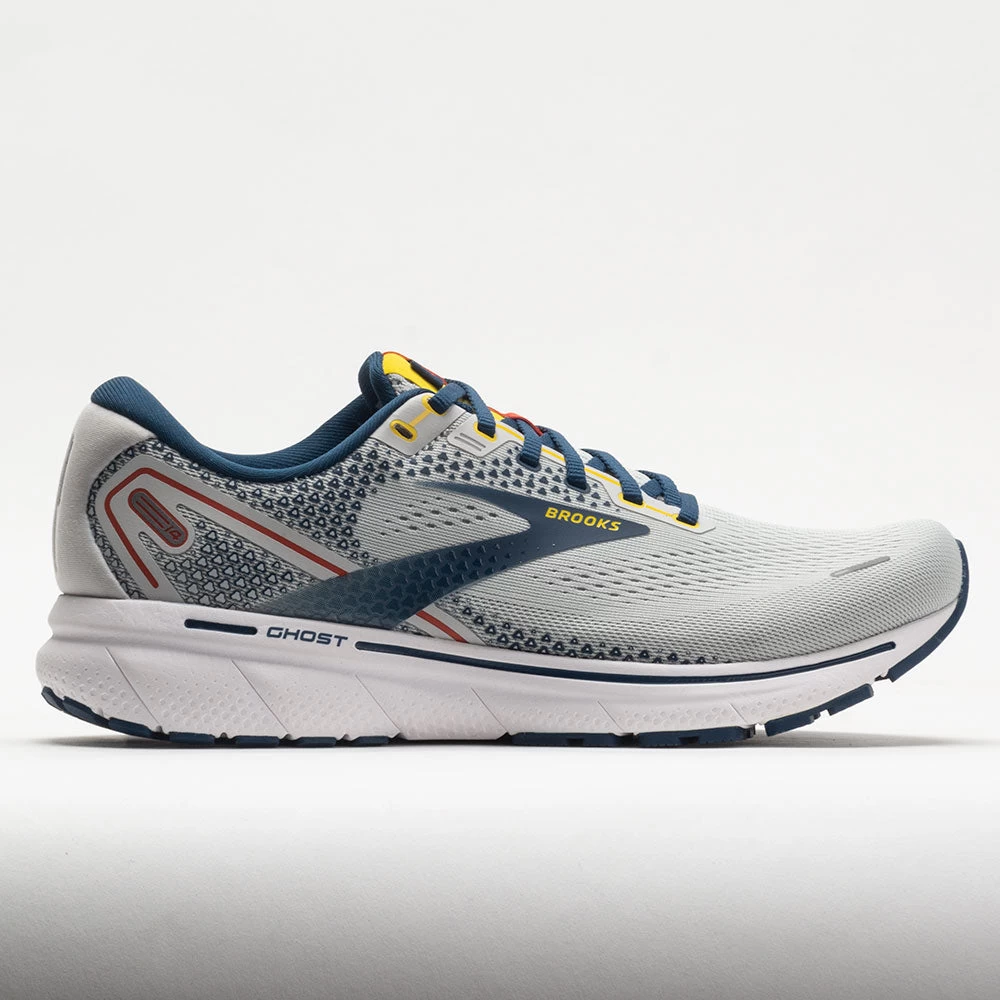 Brooks Ghost 14 Men's Grey/Titan/Maize 3 Brooks Ghost 14 Men's Grey/Titan/Maize