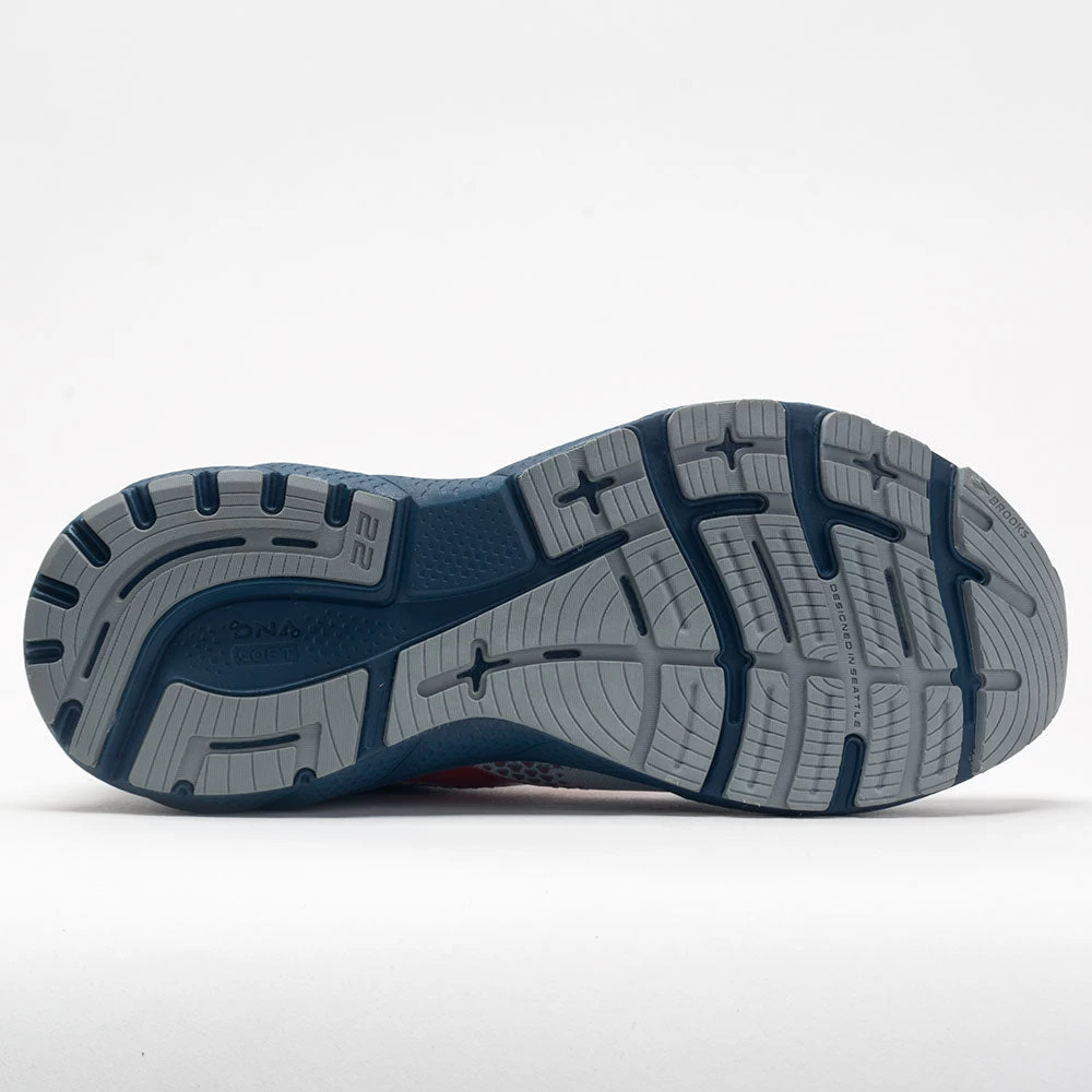 Brooks Adrenaline GTS 22 Men's Arctic/Red/Titan 6 Brooks Adrenaline GTS 22 Men's Arctic/Red/Titan - Image 4