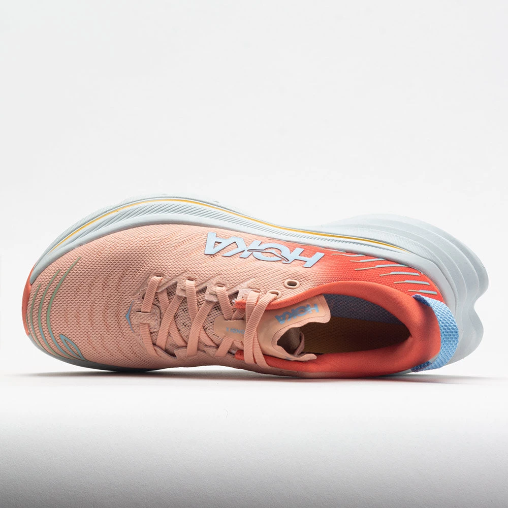 HOKA Bondi X Women's Camellia/Peach Parfait 5 HOKA Bondi X Women's Camellia/Peach Parfait - Image 3