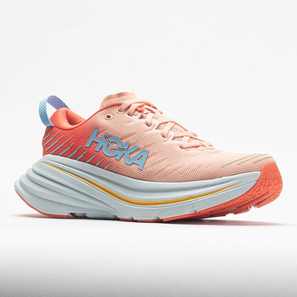 HOKA Bondi X Women's Camellia/Peach Parfait 7 HOKA Bondi X Women's Camellia/Peach Parfait - Image 5