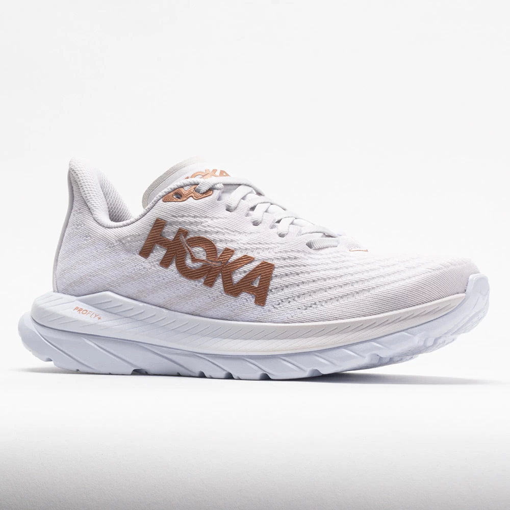 HOKA Mach 5 Women's White/Copper 7 HOKA Mach 5 Women's White/Copper - Image 5