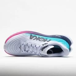 HOKA Mach 5 Women's White/Scuba Blue -Sport Stride Shop 048542 2