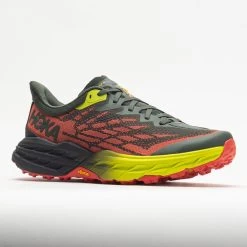 HOKA Speedgoat 5 Men's Thyme/Fiesta -Sport Stride Shop 048562 5