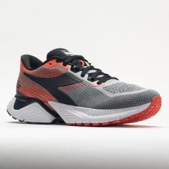 Diadora Mythos Blushield Vigore Men's Silver/Black/Mandarin -Sport Stride Shop 048602 5