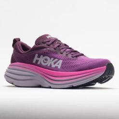 HOKA Bondi 8 Women's Beautyberry/Grape Wine -Sport Stride Shop 048611 5
