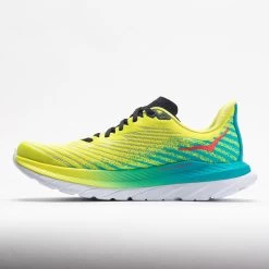 HOKA Mach 5 Men's Evening Primrose/Scuba Blue -Sport Stride Shop 048630 1