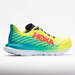 HOKA Mach 5 Men's Evening Primrose/Scuba Blue -Sport Stride Shop 048630 6
