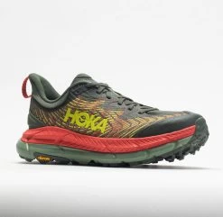 HOKA Mafate Speed 4 Men's Thyme/Fiesta -Sport Stride Shop 048635 5