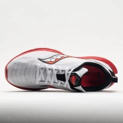 Saucony Kinvara 13 Men's White/Black/VIZI -Sport Stride Shop 048779 2