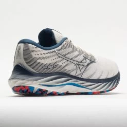 Mizuno Wave Rider 26 Mesh Women's Snow White/Silver -Sport Stride Shop 048805 6