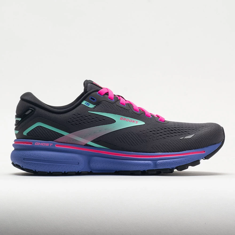 Brooks Ghost 15 Women's Black/Blue/Aruba 3 Brooks Ghost 15 Women's Black/Blue/Aruba