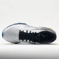 Mizuno Wave Sky 6 Men's White/Cyber Yellow -Sport Stride Shop 049115 2