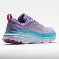 HOKA Bondi 8 Women's Chalk Violet/Pastel Lilac -Sport Stride Shop 049223 6