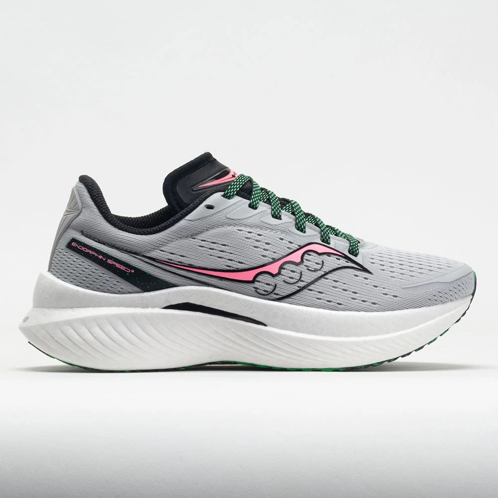 Saucony Endorphin Speed 3 Women's Concrete/ViZi 3 Saucony Endorphin Speed 3 Women's Concrete/ViZi