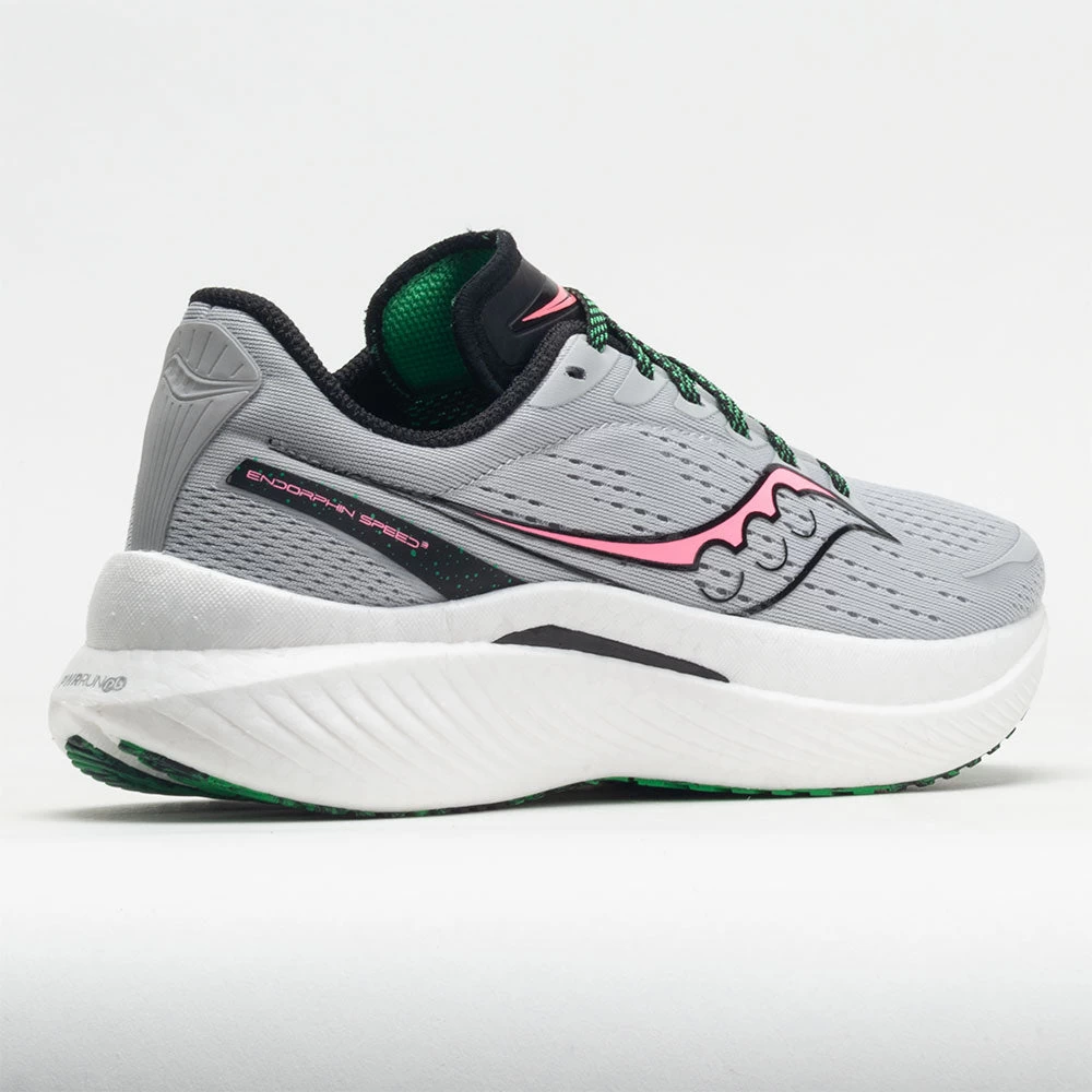 Saucony Endorphin Speed 3 Women's Concrete/ViZi 8 Saucony Endorphin Speed 3 Women's Concrete/ViZi - Image 6