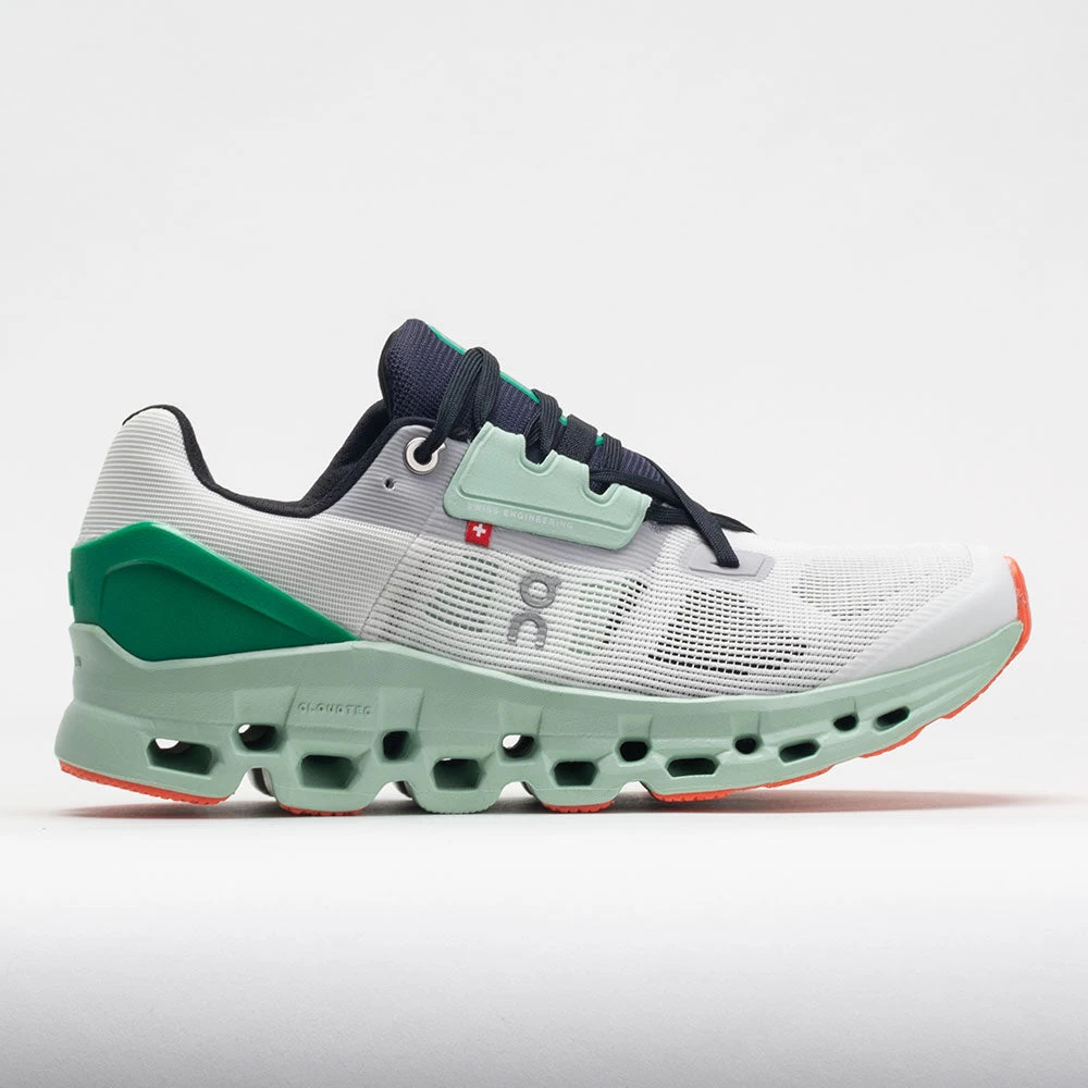 On Running On Cloudstratus Women's Undyed White/Creek 3 On Running On Cloudstratus Women's Undyed White/Creek