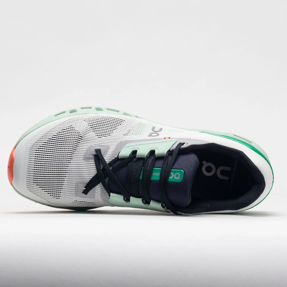 On Running On Cloudstratus Men's Undyed White/Creek 5 On Running On Cloudstratus Men's Undyed White/Creek - Image 3