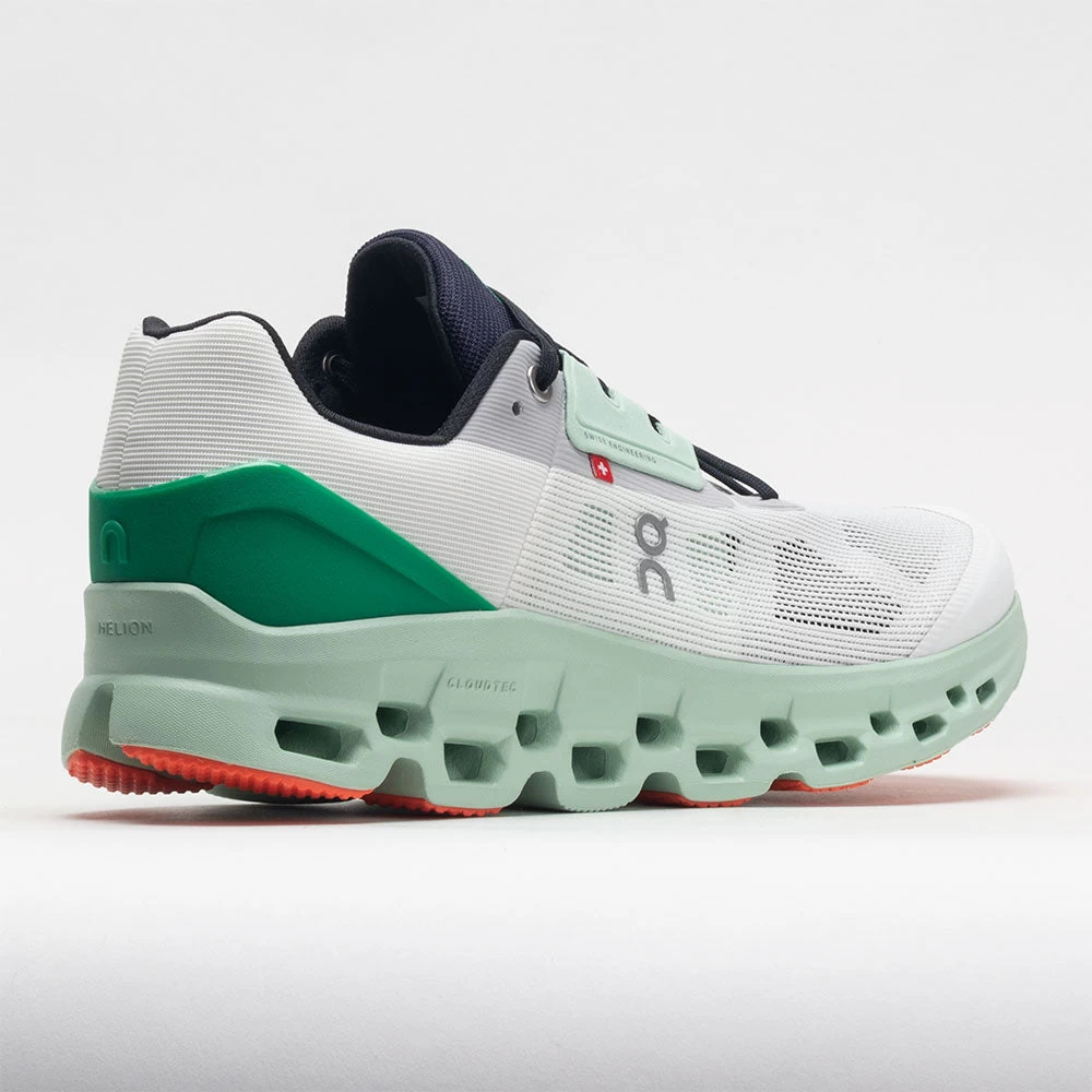 On Running On Cloudstratus Men's Undyed White/Creek 8 On Running On Cloudstratus Men's Undyed White/Creek - Image 6