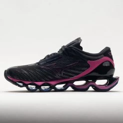 Mizuno Wave Prophecy 12 Women's Black Oyster 9 Mizuno Wave Prophecy 12 Women's Black Oyster -Sport Stride Shop 049755 1