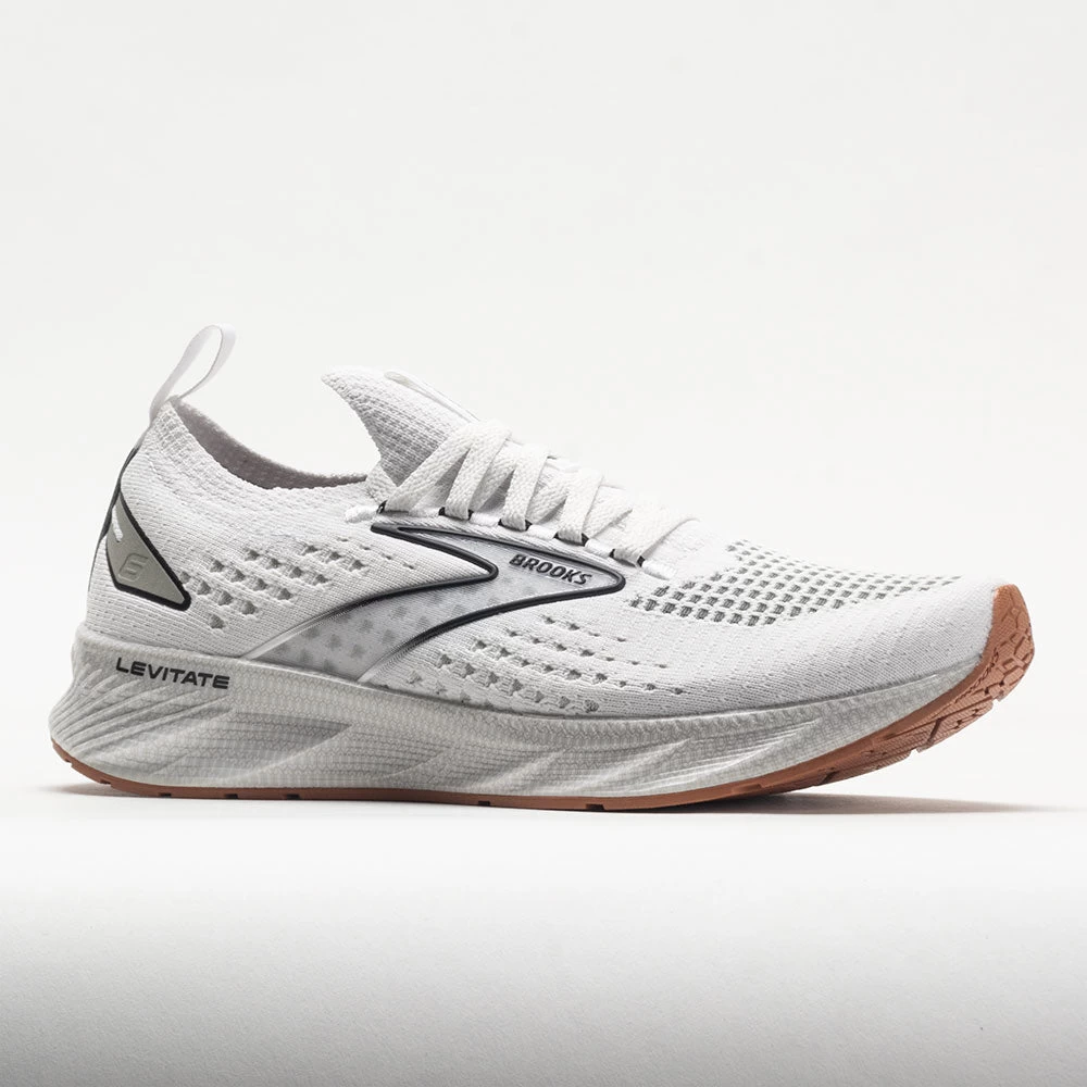 Brooks Levitate Stealthfit 6 Women's White/Bran 7 Brooks Levitate Stealthfit 6 Women's White/Bran - Image 5