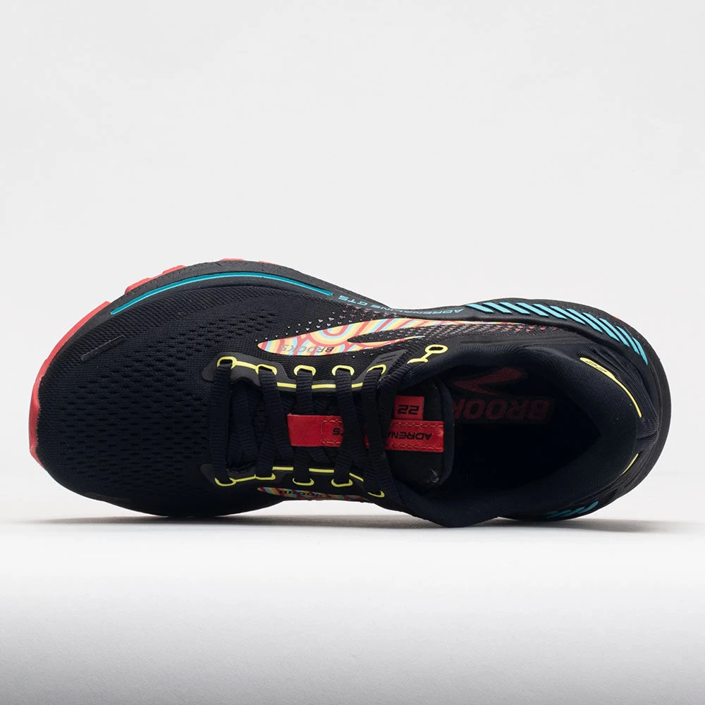 Brooks Adrenaline GTS 22 Women's Disco Black/Blue/Bittersweet 5 Brooks Adrenaline GTS 22 Women's Disco Black/Blue/Bittersweet - Image 3