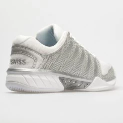 K-Swiss Hypercourt Express Women's White/Silver -Sport Stride Shop 114259 6