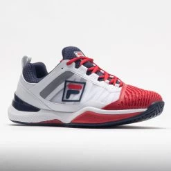 Fila Speedserve Energized Men's White/Fila Red/Fila Navy -Sport Stride Shop 116752 5