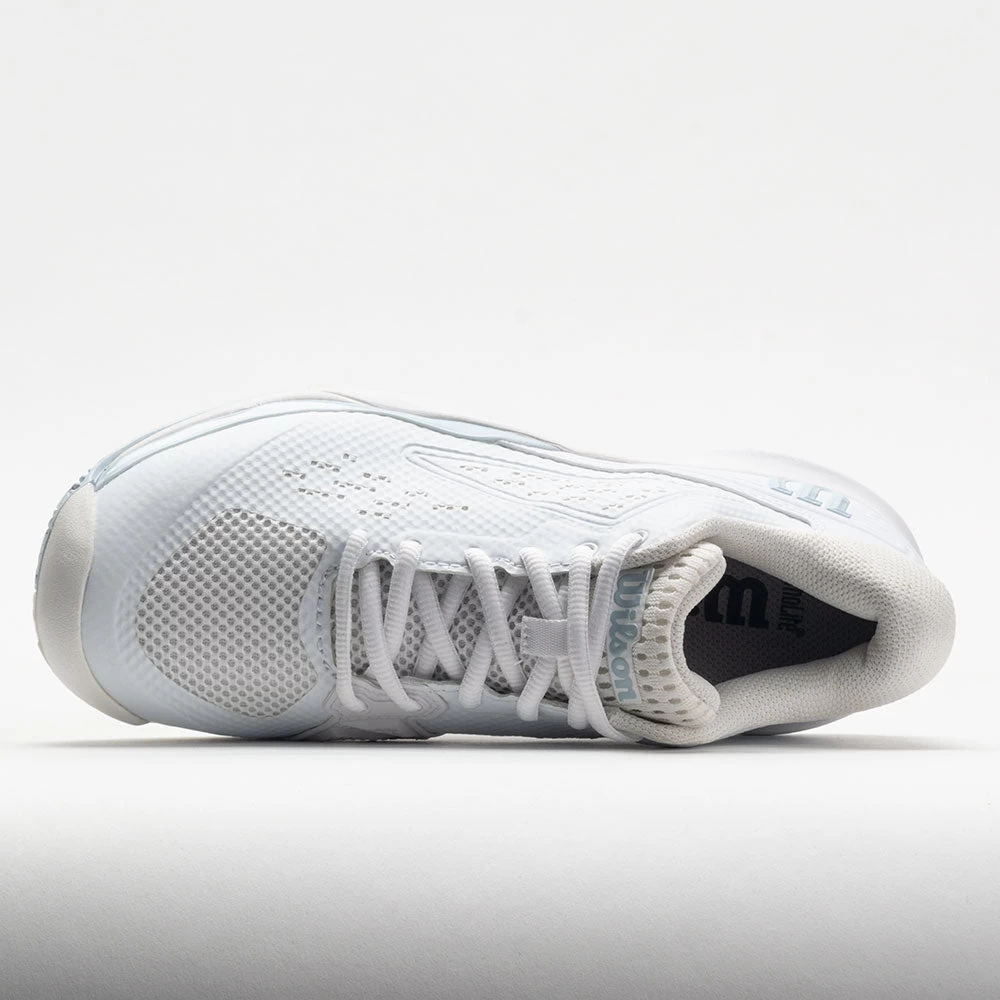 Wilson Rush Pro Ace Women's White/White/Baby Blue 5 Wilson Rush Pro Ace Women's White/White/Baby Blue - Image 3