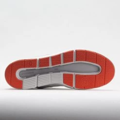 On Running On The Roger Clubhouse Men's Frost/Flame -Sport Stride Shop 116857 4