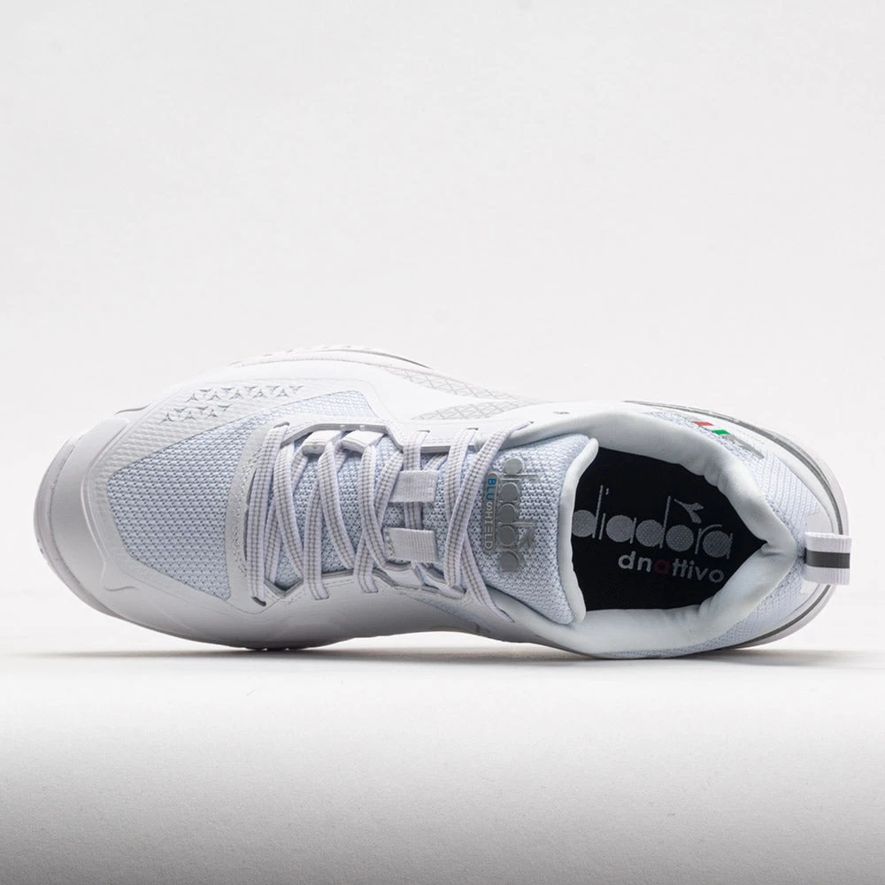 Diadora Blushield Torneo 2 AG Women's White/White/White 5 Diadora Blushield Torneo 2 AG Women's White/White/White - Image 3