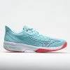 Mizuno Wave Exceed Tour 5 AC Women's Tanager Turpuoise/Paradise Pink -Sport Stride Shop 117140 3
