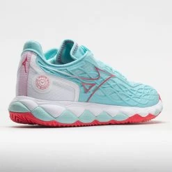 Mizuno Wave Enforce Tour AC Women's TanagerTurquoise/Paradise Pink -Sport Stride Shop 117144 6