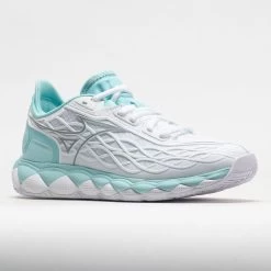 Mizuno Wave Enforce Tour AC Women's White/Tanager Turquoise 12 Mizuno Wave Enforce Tour AC Women's White/Tanager Turquoise -Sport Stride Shop 117145 5