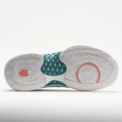 K-Swiss Hypercourt Express 2 Women's Blanc De Blanc/Nile Blue/Desert 11 K-Swiss Hypercourt Express 2 Women's Blanc De Blanc/Nile Blue/Desert -Sport Stride Shop 117153 4