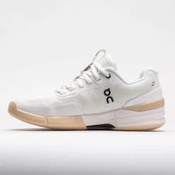 On Running On The Roger Pro Clay Women's White/Savannah -Sport Stride Shop 117243 1