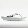 OOFOS OOlala Limited Women's White/Black Leopard -Sport Stride Shop 570571 3