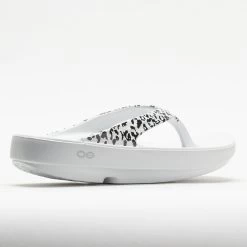 OOFOS OOlala Limited Women's White/Black Leopard 13 OOFOS OOlala Limited Women's White/Black Leopard -Sport Stride Shop 570571 6