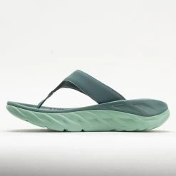 HOKA Ora Recovery Flip Women's Trellis/Mist Green -Sport Stride Shop 570601 1