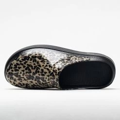 OOFOS OOcloog Limited Women's Black Leopard -Sport Stride Shop 631219 2