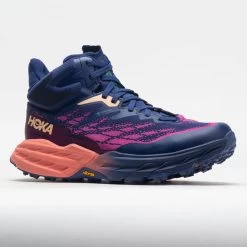 Hoka One One Speedgoat 5 Mid GTX Women's Bellwether Blue/Camellia -Sport Stride Shop 631326 5